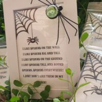 Poem Spiders (blue) - Image 4