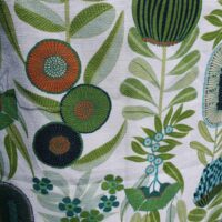 Native Flowers Green BBQ/Craft  Apron - Image 2
