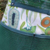 Native Flower (Green) Potting Apron - Image 2