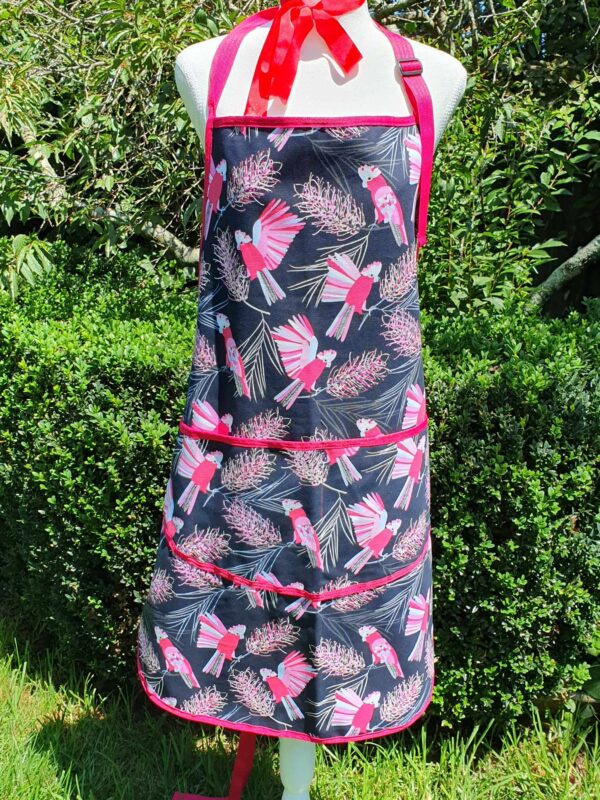 Pink Cockatoo (Pink) BBQ/Craft  Apron