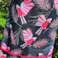 Pink Cockatoo (Pink) BBQ/Craft  Apron - Image 2