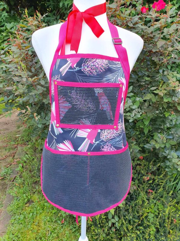 Pink Cockatoo- (Pink) Potting Apron