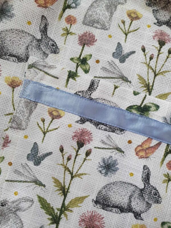 Bunny Kitchen/Farm Apron (Blue)