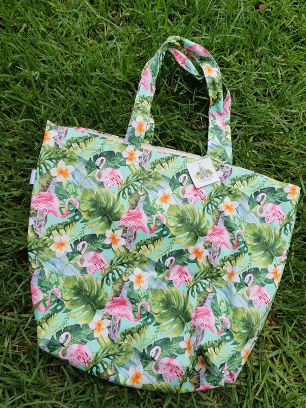 Flamingos Eco Shopping Bag