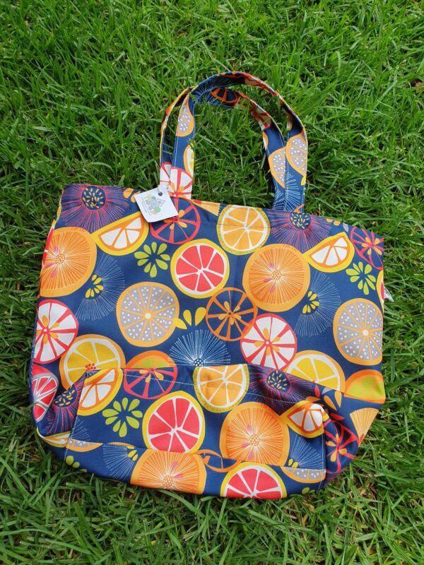 Sliced Oranges and Lemons Eco Shopping Bag