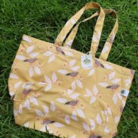 Zebra Finch Eco Shopping Bag