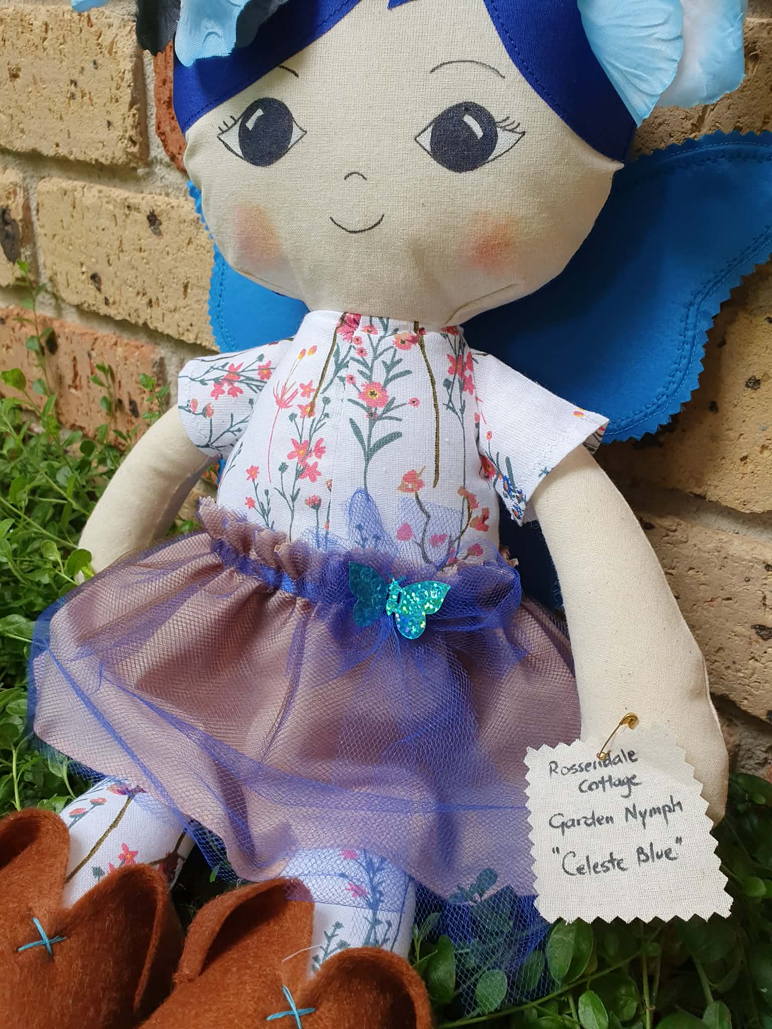 Garden Nymph Dolls- Celeste Blue (Limited Edition) - Image 3