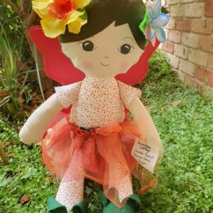 Garden Nymph Dolls- Orange Green Wood (Limited Edition)