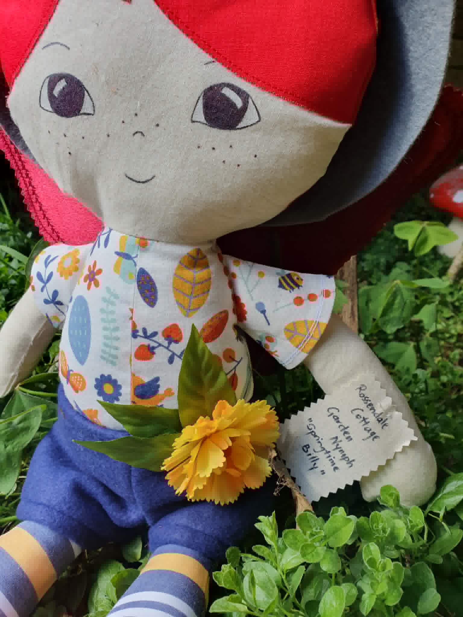 Garden Nymph Dolls- Springtime Billy (Limited Edition) - Image 2